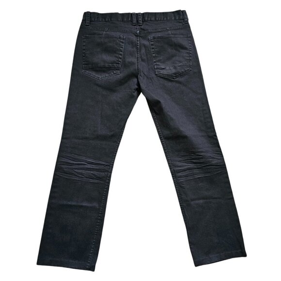 H&M Women's Black Wide Leg Jeans, Size 32 - Picture 2 of 11